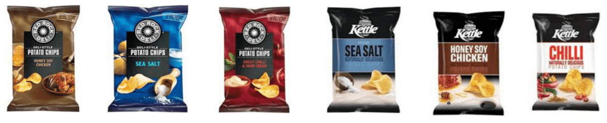 vending machine chip packets