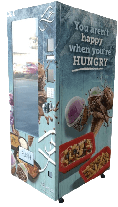 frozen vending machine